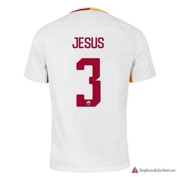 Camiseta AS Roma Segunda equipación Jesus 2017-2018